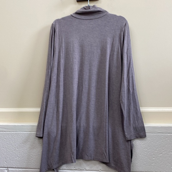 Soft Surroundings women’s plus size 1X hi Nick long sleeve tunic top - Picture 6 of 7
